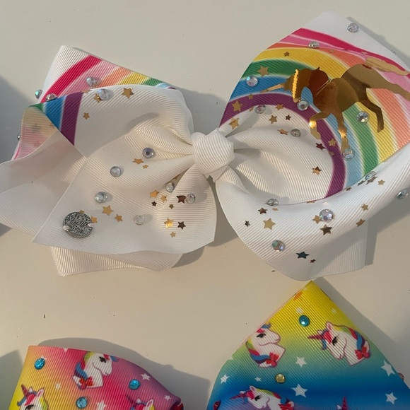 Jojo Siwa Bows x4 - Picture 4 of 5